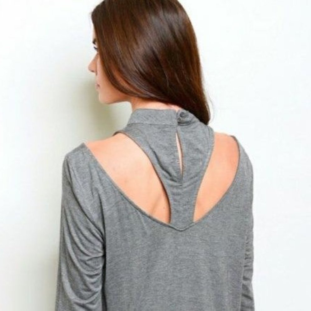Cold Shoulder Tunic - Picture 4 of 4